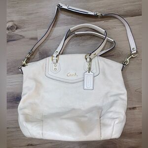 Coach Madison Ashley Leather Satchel